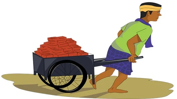 मजदूर दिवस पर कविता। Poem on labours day in hindi: A Swarachit Kavita